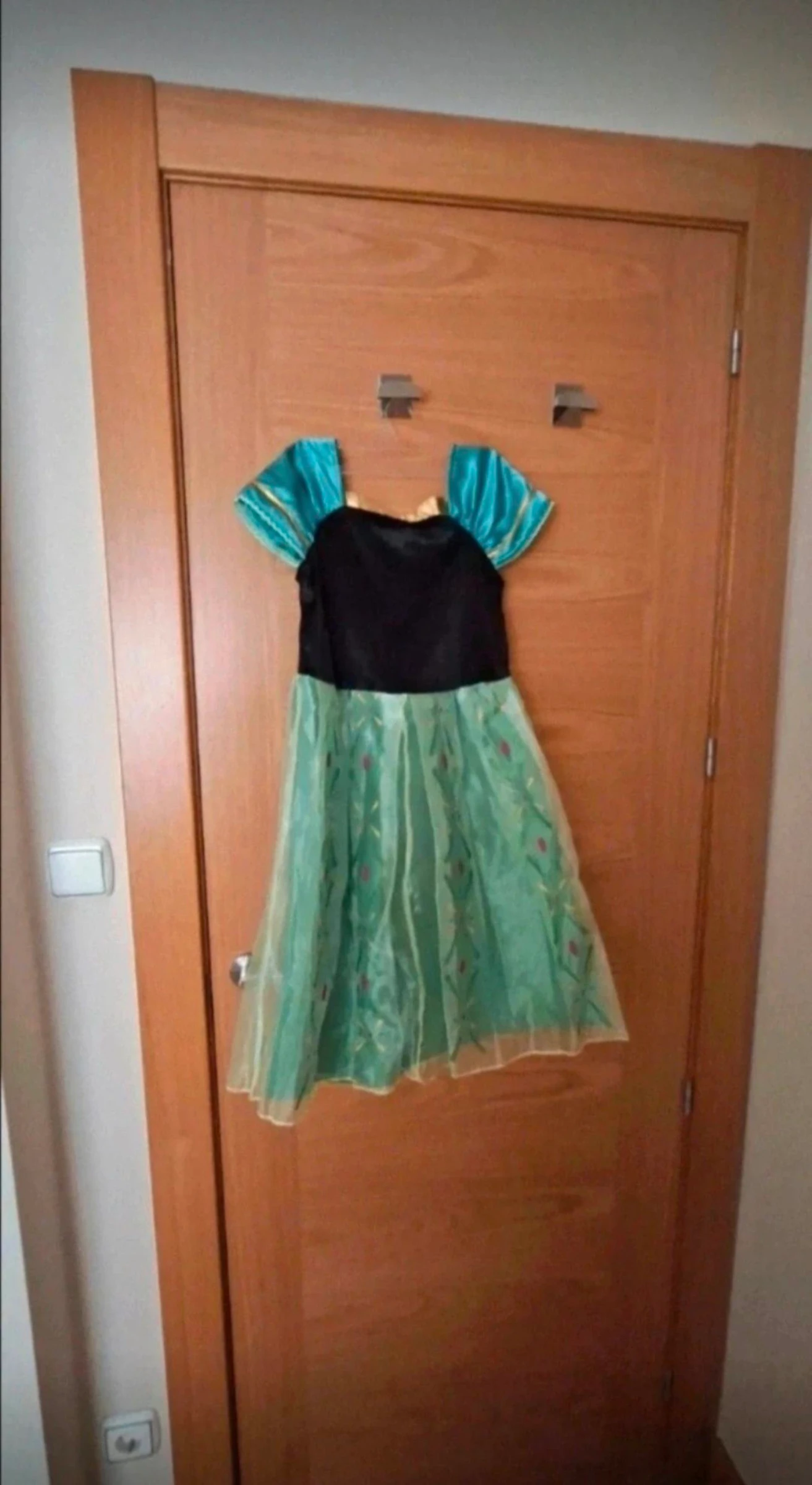 Disfraz de niña de Ana de Frozen. Talla 140 cm – photo 2